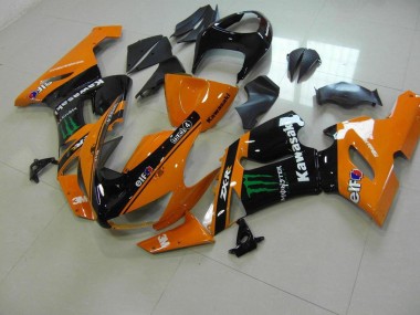 Orange Monster 05-06 Kawasaki ZX6R Motorrad Verkleidung