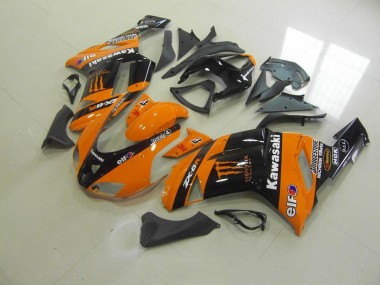 Orange Monster 07-08 Kawasaki ZX6R Motorrad Verkleidung