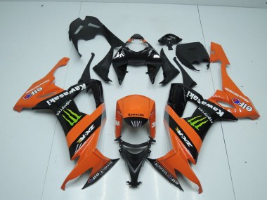 Orange Monster 08-10 Kawasaki ZX10R Motorrad Verkleidung
