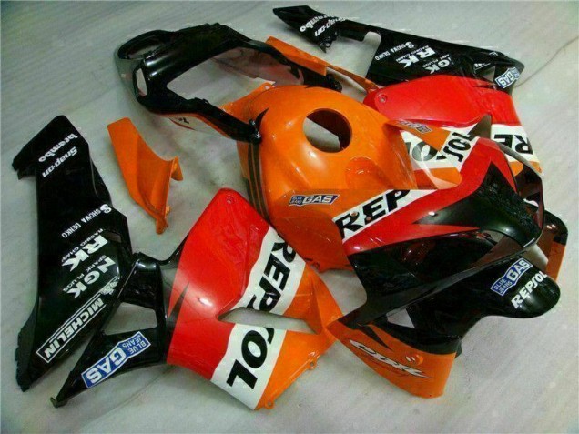 Orange Repsol 03-04 Honda CBR600RR Motorrad Verkleidung Orange Repsol 03-04 Honda CBR600RR Motorrad Verkleidung