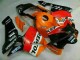 Orange Repsol 03-04 Honda CBR600RR Motorrad Verkleidung Orange Repsol 03-04 Honda CBR600RR Motorrad Verkleidung