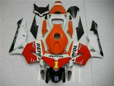 Orange Repsol 05-06 Honda CBR600RR Motorrad Verkleidung