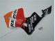 Orange Rot Schwarz Repsol 03-04 Honda CBR600RR Motorrad Verkleidung Orange Rot Schwarz Repsol 03-04 Honda CBR600RR Motorrad Verkleidung