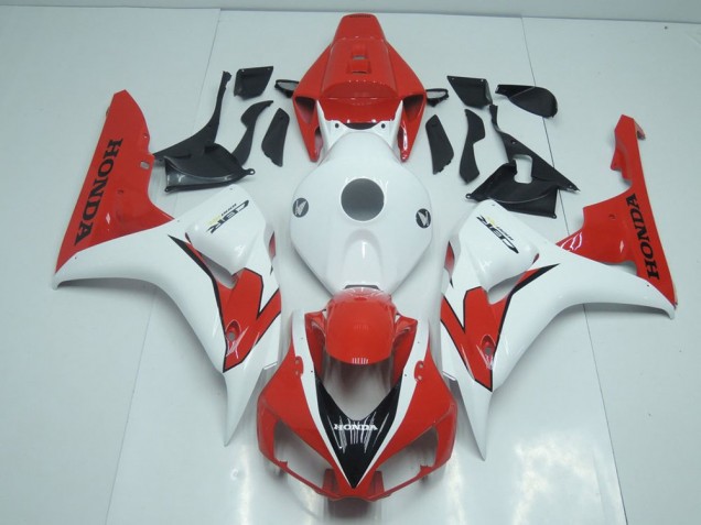 Orange Rot und Weiß 06-07 Honda CBR1000RR Motorrad Verkleidung Orange Rot und Weiß 06-07 Honda CBR1000RR Motorrad Verkleidung