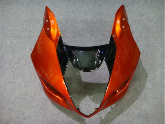 Orange Schwarz 03-04 Suzuki GSXR 1000 Motorrad Verkleidung Orange Schwarz 03-04 Suzuki GSXR 1000 Motorrad Verkleidung