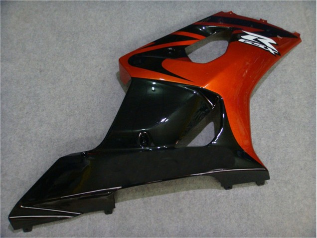Orange Schwarz 03-04 Suzuki GSXR 1000 Motorrad Verkleidung Orange Schwarz 03-04 Suzuki GSXR 1000 Motorrad Verkleidung