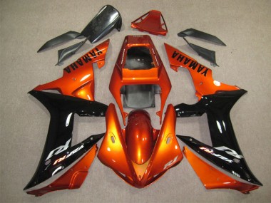 Orange Schwarz 04-05 Honda CBR1000RR Motorrad Verkleidung