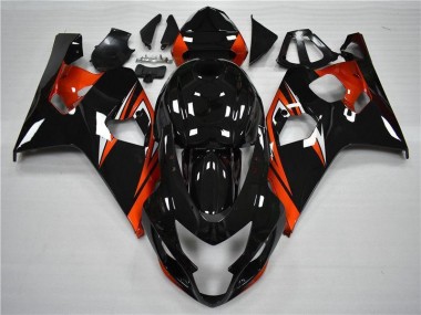 Orange Schwarz 04-05 Suzuki GSXR 600/750 Motorrad Verkleidung