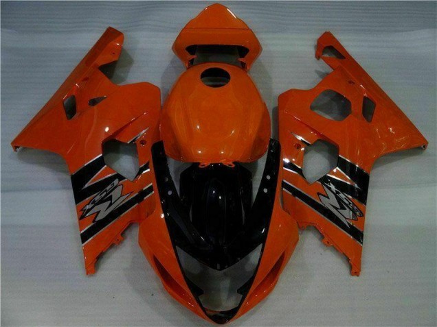 Orange Schwarz 04-05 Suzuki GSXR 600/750 Motorrad Vollverkleidung Orange Schwarz 04-05 Suzuki GSXR 600/750 Motorrad Vollverkleidung