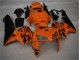 Orange Schwarz 05-06 Honda CBR600RR Motorrad Verkleidung & Plastik Orange Schwarz 05-06 Honda CBR600RR Motorrad Verkleidung & Plastik