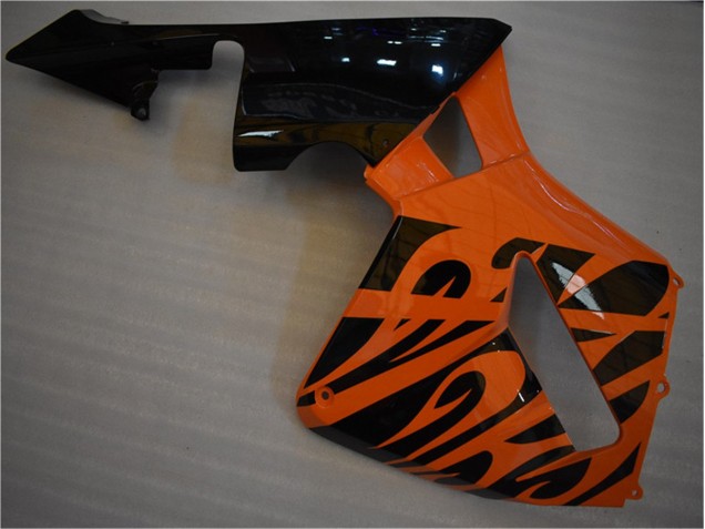 Orange Schwarz 05-06 Honda CBR600RR Motorrad Verkleidung & Plastik Orange Schwarz 05-06 Honda CBR600RR Motorrad Verkleidung & Plastik