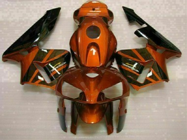 Orange Schwarz 05-06 Honda CBR600RR Motorrad Verkleidungen