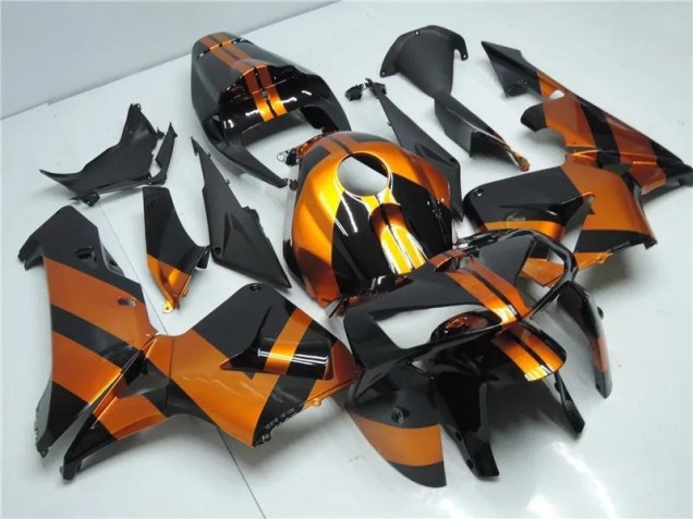 Orange Schwarz 05-06 Honda CBR600RR Motorrad Vollverkleidung Orange Schwarz 05-06 Honda CBR600RR Motorrad Vollverkleidung
