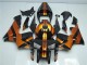 Orange Schwarz 05-06 Honda CBR600RR Motorrad Vollverkleidung Orange Schwarz 05-06 Honda CBR600RR Motorrad Vollverkleidung