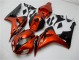 Orange Schwarz 06-07 Honda CBR1000RR Motorrad Verkleidung Orange Schwarz 06-07 Honda CBR1000RR Motorrad Verkleidung