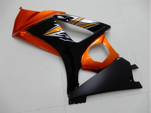 Orange Schwarz 07-08 Suzuki GSXR 1000 Motorrad Verkleidung Orange Schwarz 07-08 Suzuki GSXR 1000 Motorrad Verkleidung