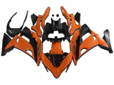 Orange Schwarz 17-19 Kawasaki EX650 Motorrad Verkleidung