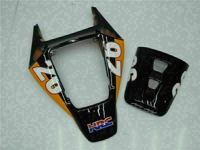 Orange Schwarz Repsol 04-05 Honda CBR1000RR Motorrad Vollverkleidung Orange Schwarz Repsol 04-05 Honda CBR1000RR Motorrad Vollverkleidung