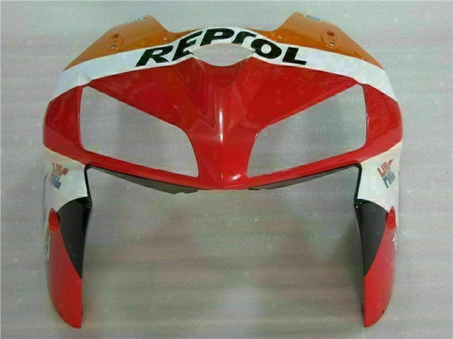 Orange Schwarz Repsol 05-06 Honda CBR600RR Motorrad Verkleidung Orange Schwarz Repsol 05-06 Honda CBR600RR Motorrad Verkleidung