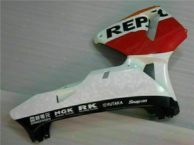 Orange Schwarz Repsol 05-06 Honda CBR600RR Motorrad Verkleidung Orange Schwarz Repsol 05-06 Honda CBR600RR Motorrad Verkleidung