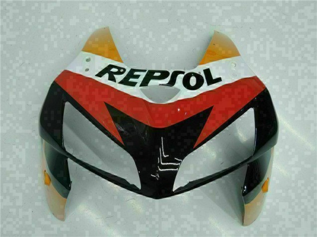 Orange Schwarz Repsol 05-06 Honda CBR600RR Motorrad Vollverkleidung Orange Schwarz Repsol 05-06 Honda CBR600RR Motorrad Vollverkleidung