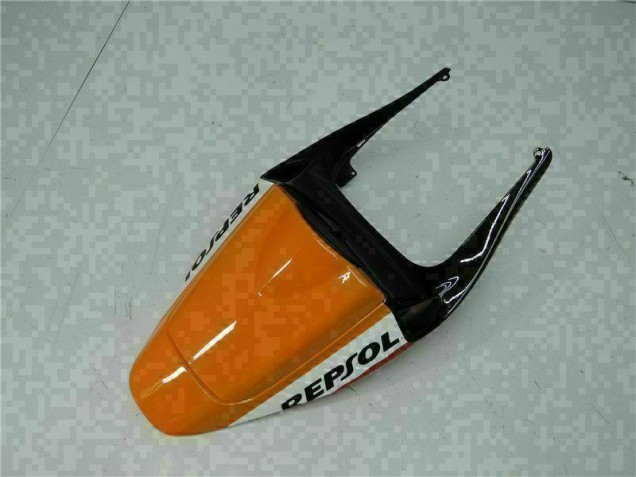 Orange Schwarz Repsol 05-06 Honda CBR600RR Motorrad Vollverkleidung Orange Schwarz Repsol 05-06 Honda CBR600RR Motorrad Vollverkleidung