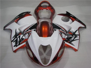Orange Silber Schwarz 96-07 Suzuki GSXR 1300 Hayabusa Motorrad Verkleidung