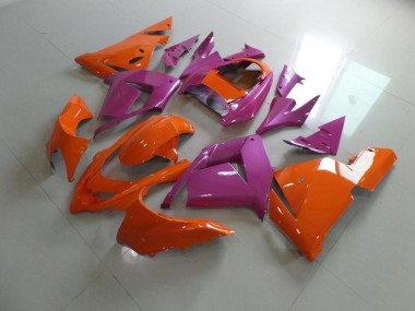 Orange und Rosa 03-05 Kawasaki ZX10R Motorrad Verkleidung