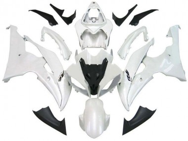 Perl Weiß R6 08-16 Yamaha YZF R6 Motorrad Verkleidung