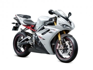 Perl Weiß Schwarz 09-12 Triumph Daytona 675 Triple Motorrad Verkleidung