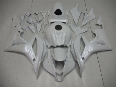 Perl weiß 07-08 Honda CBR600RR Motorrad Verkleidungen