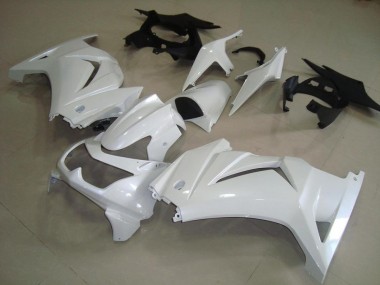 Perl weiß 08-12 Kawasaki ZX250R Motorrad Verkleidung