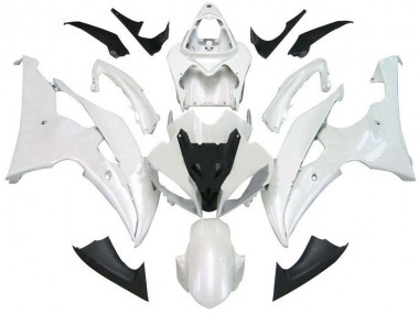Perl weiß 08-16 Yamaha YZF R6 Motorrad Verkleidung