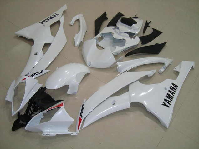 Perl weiß 08-16 Yamaha YZF R6 Motorrad Vollverkleidung Perl weiß 08-16 Yamaha YZF R6 Motorrad Vollverkleidung
