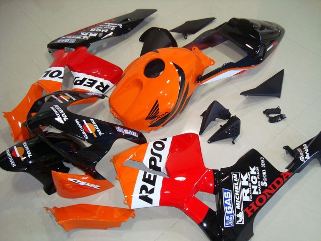 Repsol 03-04 Honda CBR600RR Motorrad Verkleidung Komplett Sets Repsol 03-04 Honda CBR600RR Motorrad Verkleidung Komplett Sets