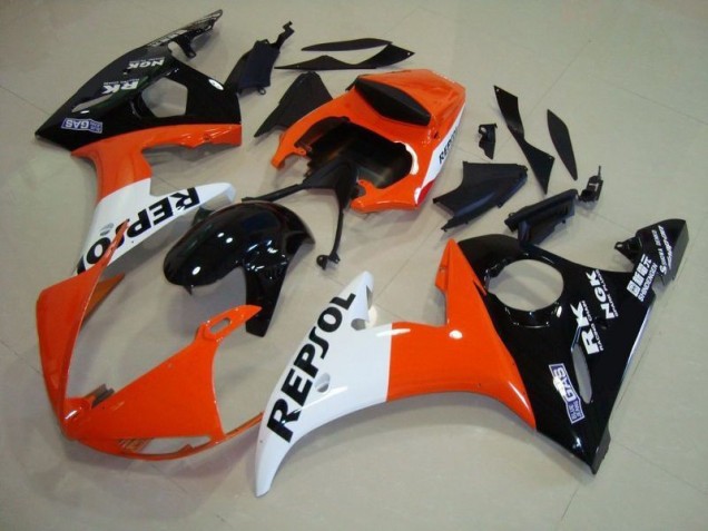 Repsol 03-05 Yamaha YZF R6 Motorrad Vollverkleidung Repsol 03-05 Yamaha YZF R6 Motorrad Vollverkleidung