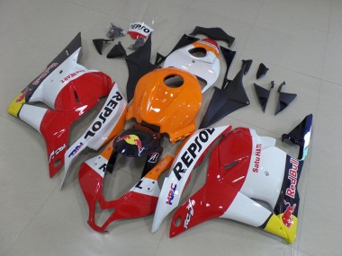 Repsol Rot Bull 09-12 Honda CBR600RR Motorrad Verkleidung