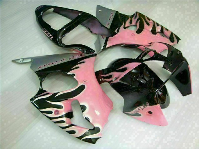 Rosa 00-02 Kawasaki ZX6R Motorrad Verkleidung Rosa 00-02 Kawasaki ZX6R Motorrad Verkleidung