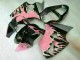 Rosa 00-02 Kawasaki ZX6R Motorrad Verkleidung Rosa 00-02 Kawasaki ZX6R Motorrad Verkleidung