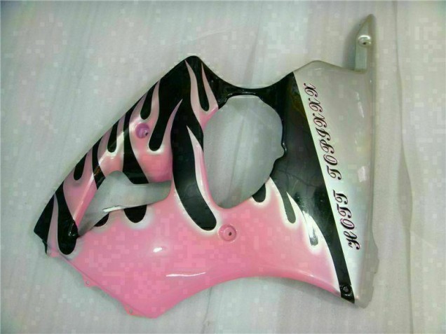 Rosa 00-02 Kawasaki ZX6R Motorrad Verkleidung Rosa 00-02 Kawasaki ZX6R Motorrad Verkleidung