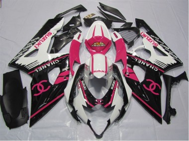 Rosa Chanel 05-06 Suzuki GSXR 1000 Motorrad Verkleidung