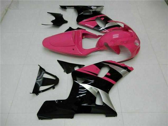 Rosa Schwarz 01-03 Suzuki GSXR 600/750 Motorrad Verkleidung Rosa Schwarz 01-03 Suzuki GSXR 600/750 Motorrad Verkleidung