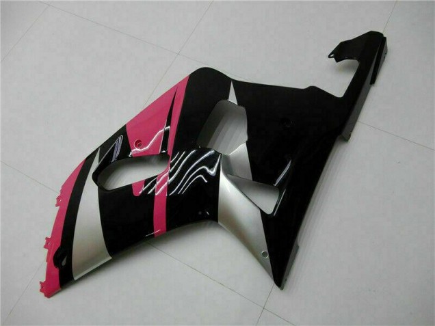 Rosa Schwarz 01-03 Suzuki GSXR 600/750 Motorrad Verkleidung Rosa Schwarz 01-03 Suzuki GSXR 600/750 Motorrad Verkleidung