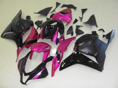 Rosa Schwarz 09-12 Honda CBR600RR Motorrad Verkleidung