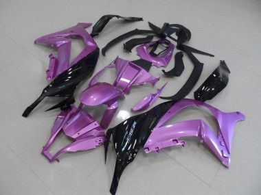 Rosa und Schwarz 11-15 Kawasaki ZX10R Motorrad Verkleidung