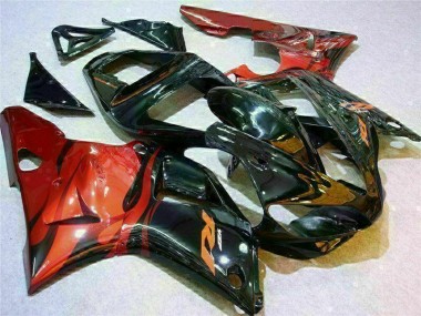 Rot 00-01 Yamaha YZF R1 Motor Verkleidung