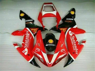 Rot 02-03 Yamaha YZF R1 Motorrad Vollverkleidung