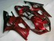 Rot 03-04 Suzuki GSXR 1000 Motorrad Verkleidung Rot 03-04 Suzuki GSXR 1000 Motorrad Verkleidung