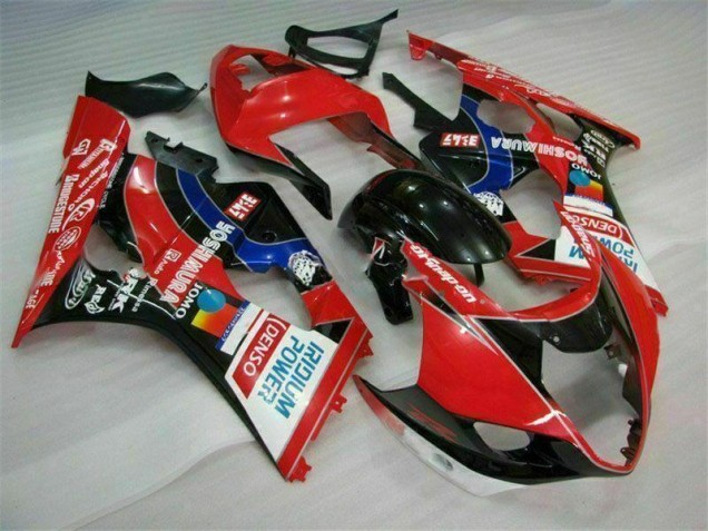 Rot 03-04 Suzuki GSXR 1000 Motorrad Verkleidungen Rot 03-04 Suzuki GSXR 1000 Motorrad Verkleidungen