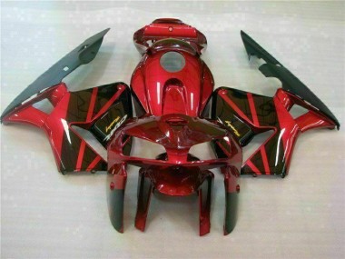 Rot 05-06 Honda CBR600RR Motorrad Vollverkleidung